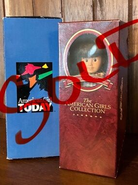 First Edition Pleasant Company Samantha Parkington Mini Doll w/ Glass Eyes